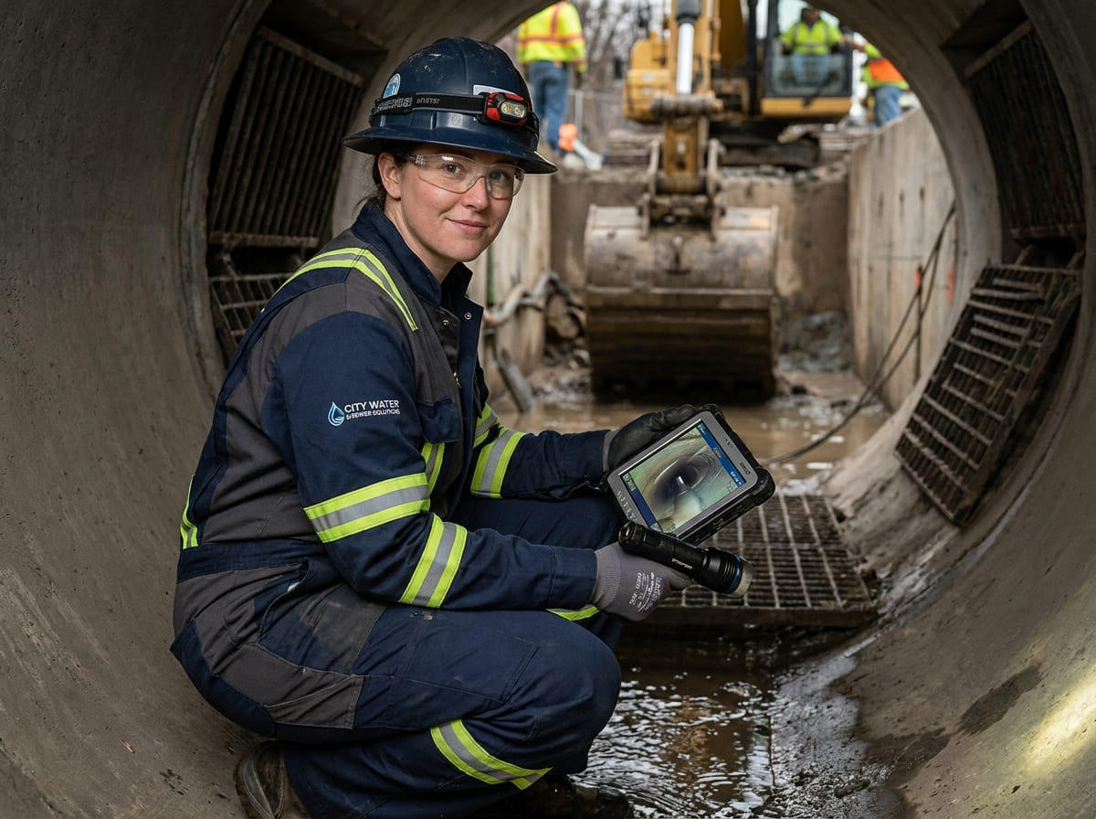 Sewer Line Inspection & Replacement in Lexington